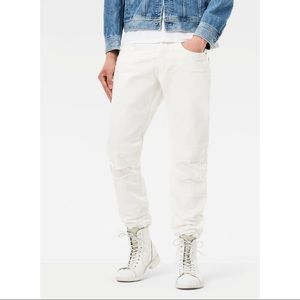 G-STAR RAW 3301 Tapered Distressed Jeans
